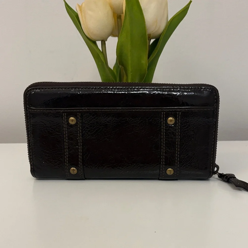 Coach Zoe Legacy Wallet Lavender Interior💜 - Picture 3 of 13